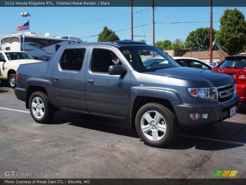 Front 3/4 View of 2010 Ridgeline RTL
