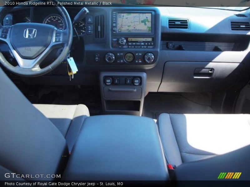 Polished Metal Metallic / Black 2010 Honda Ridgeline RTL