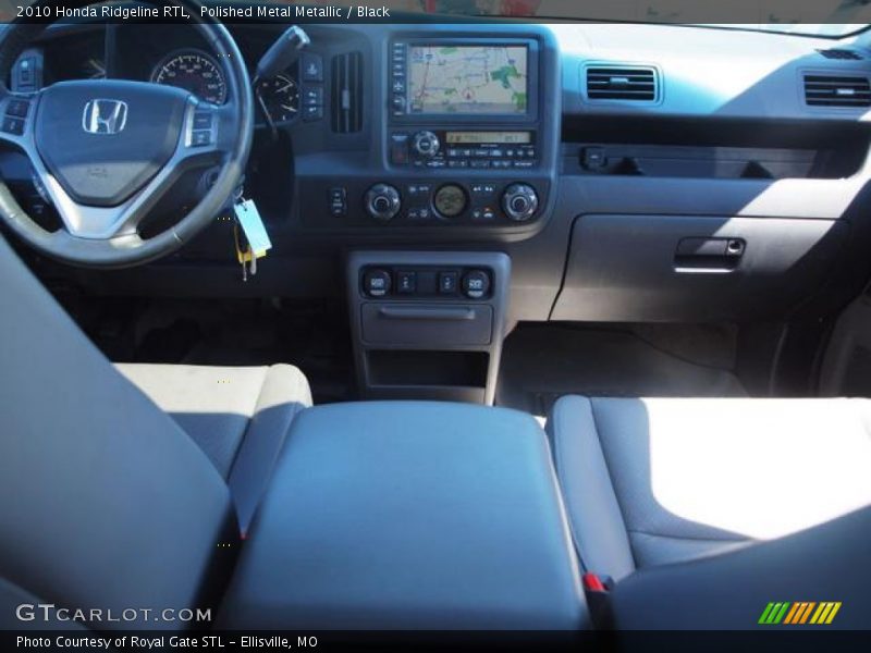 Polished Metal Metallic / Black 2010 Honda Ridgeline RTL