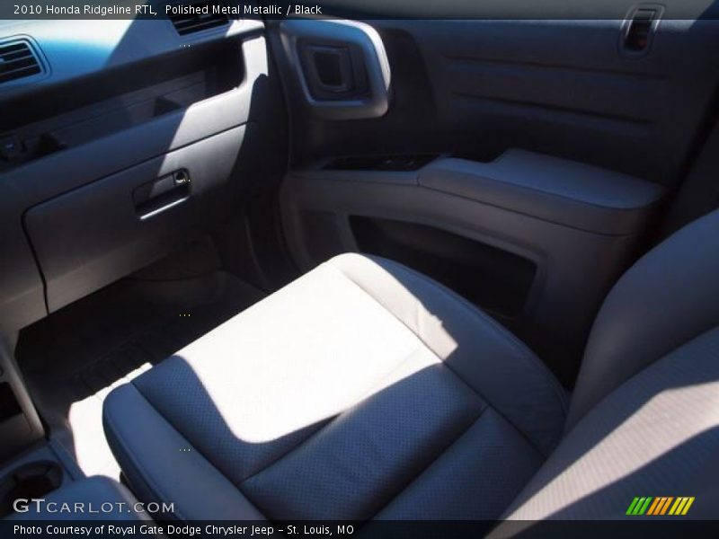 Polished Metal Metallic / Black 2010 Honda Ridgeline RTL
