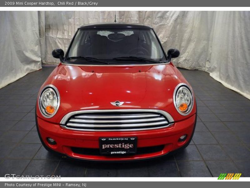 Chili Red / Black/Grey 2009 Mini Cooper Hardtop