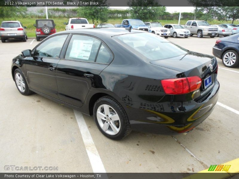 Black / Titan Black 2012 Volkswagen Jetta TDI Sedan