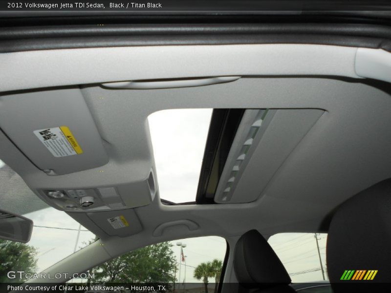 Black / Titan Black 2012 Volkswagen Jetta TDI Sedan