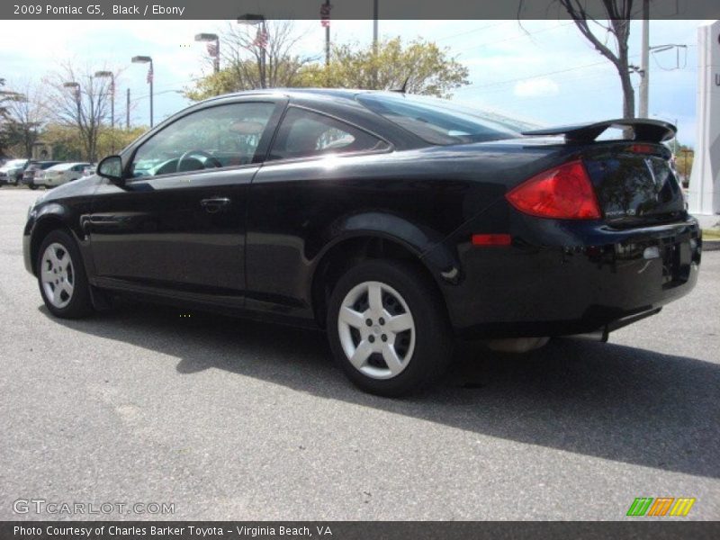 Black / Ebony 2009 Pontiac G5