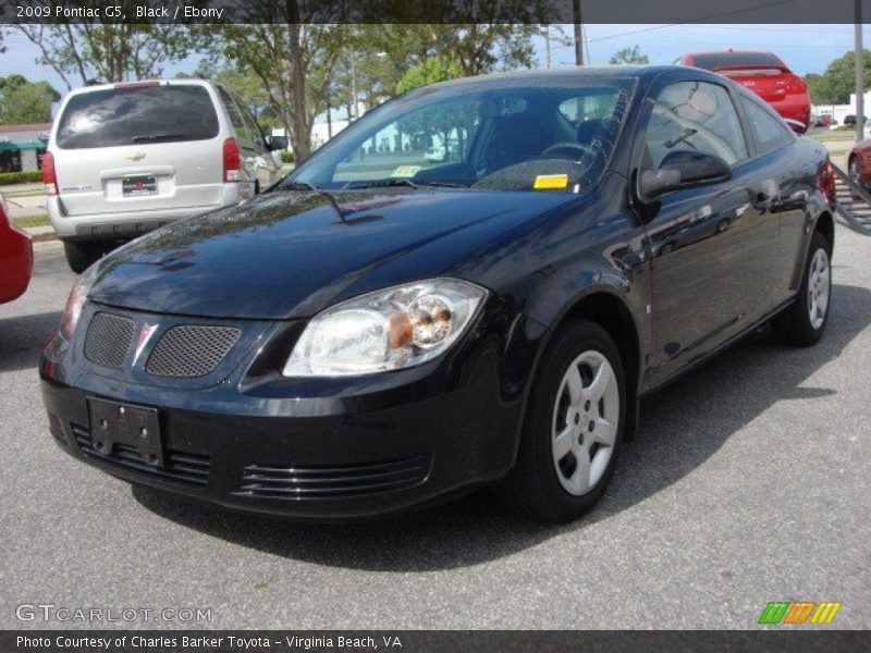 Black / Ebony 2009 Pontiac G5
