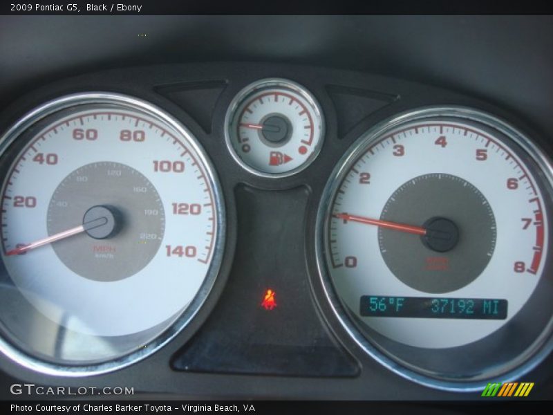 Black / Ebony 2009 Pontiac G5
