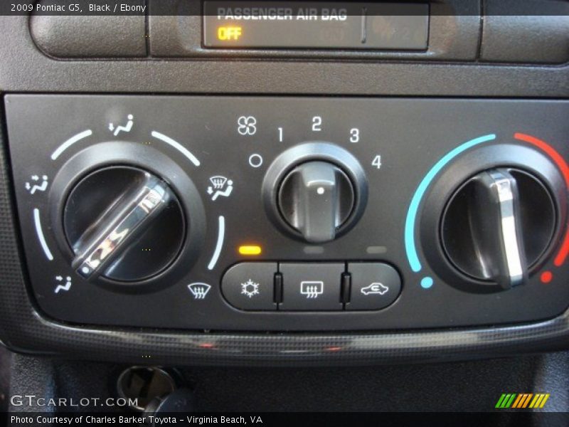 Black / Ebony 2009 Pontiac G5