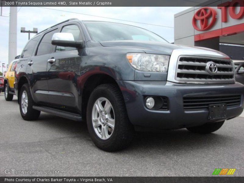 Slate Metallic / Graphite 2008 Toyota Sequoia Limited 4WD