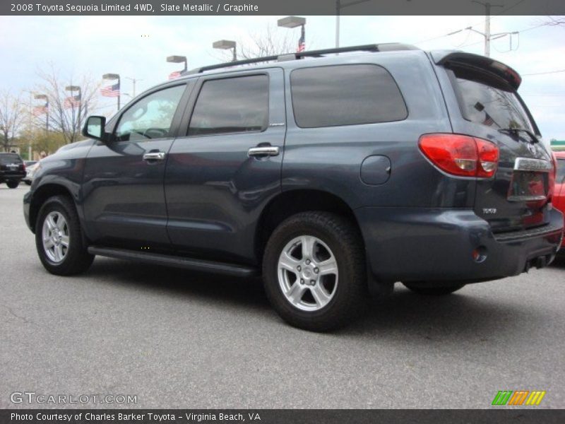 Slate Metallic / Graphite 2008 Toyota Sequoia Limited 4WD