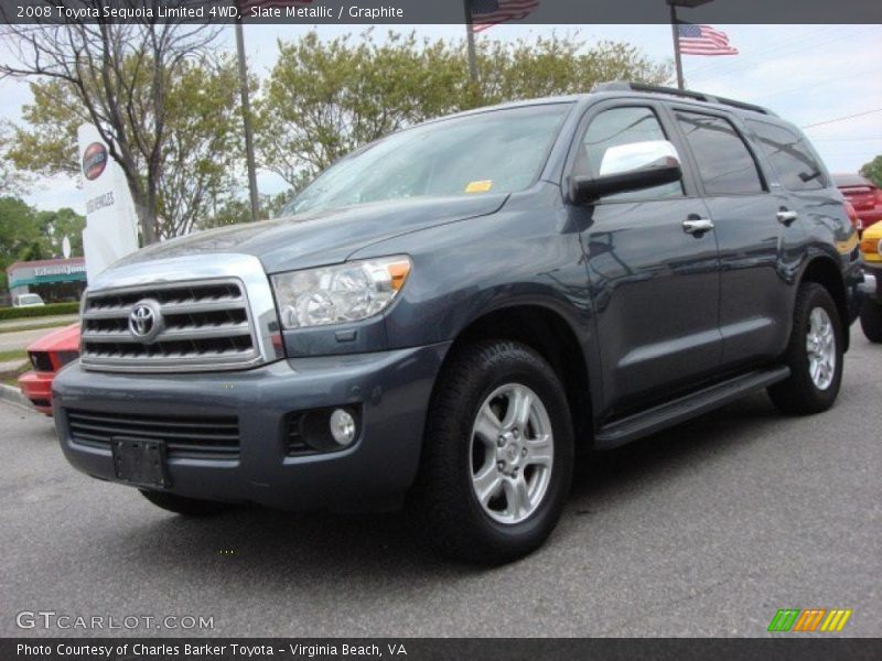 Slate Metallic / Graphite 2008 Toyota Sequoia Limited 4WD