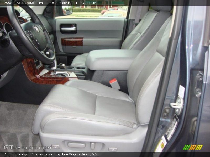 Slate Metallic / Graphite 2008 Toyota Sequoia Limited 4WD