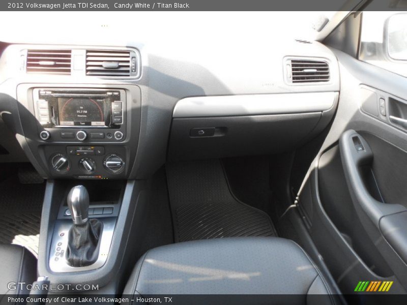 Candy White / Titan Black 2012 Volkswagen Jetta TDI Sedan