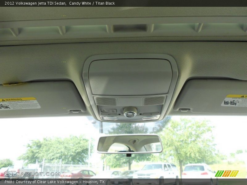 Candy White / Titan Black 2012 Volkswagen Jetta TDI Sedan