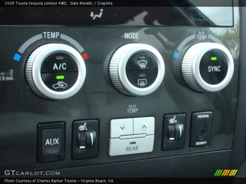 Slate Metallic / Graphite 2008 Toyota Sequoia Limited 4WD
