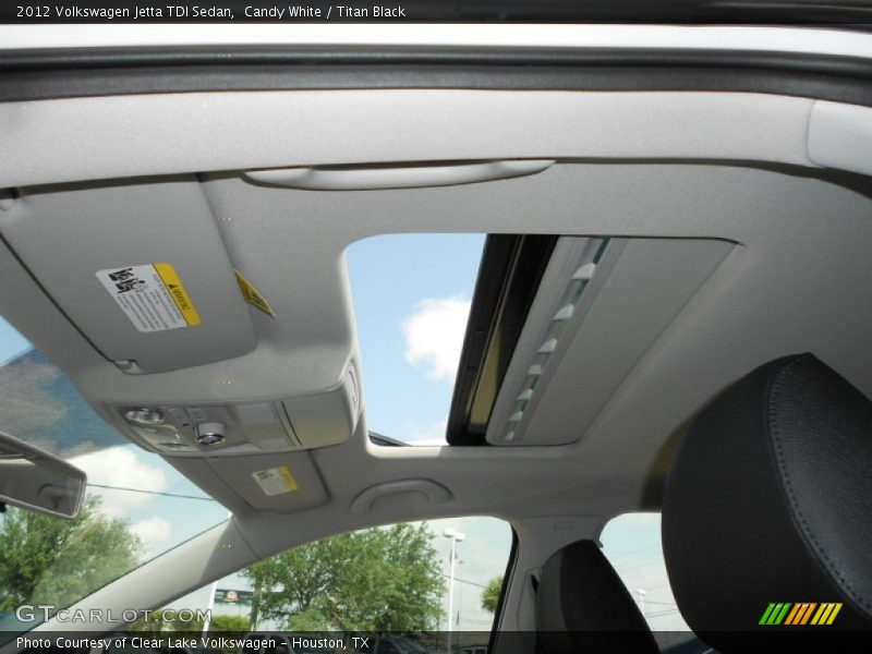 Candy White / Titan Black 2012 Volkswagen Jetta TDI Sedan
