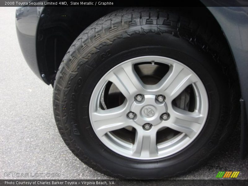 Slate Metallic / Graphite 2008 Toyota Sequoia Limited 4WD