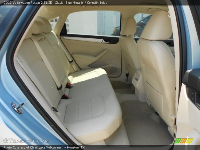 Glacier Blue Metallic / Cornsilk Beige 2012 Volkswagen Passat 2.5L SE