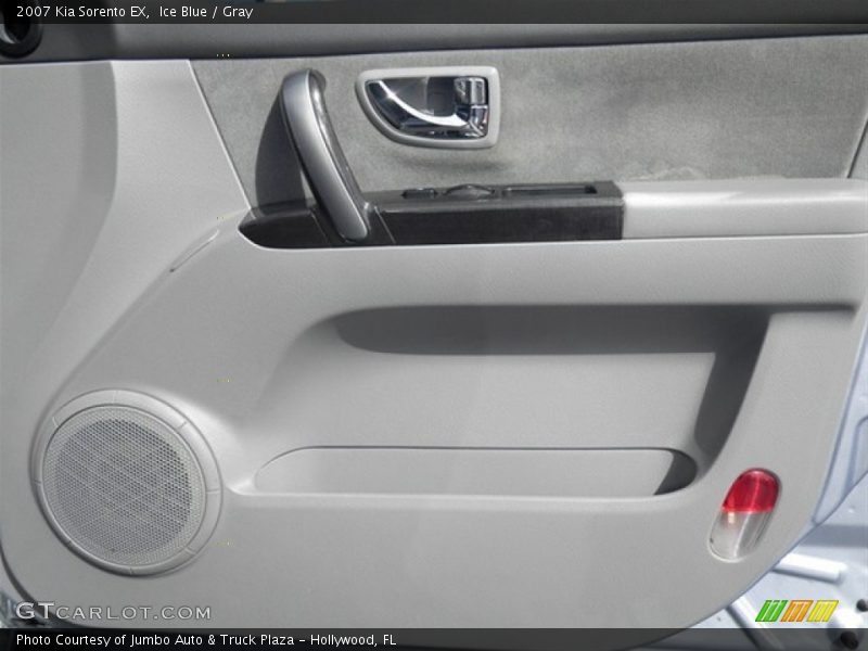 Ice Blue / Gray 2007 Kia Sorento EX