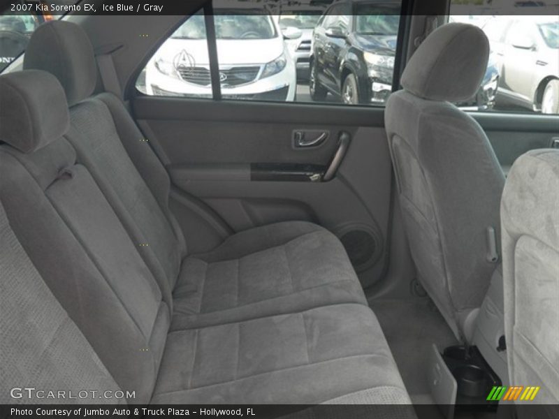 Ice Blue / Gray 2007 Kia Sorento EX