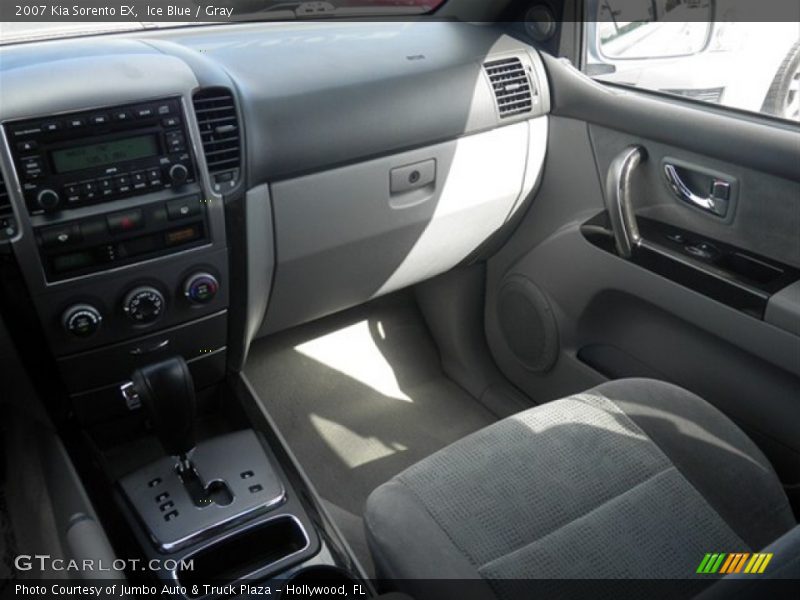 Ice Blue / Gray 2007 Kia Sorento EX