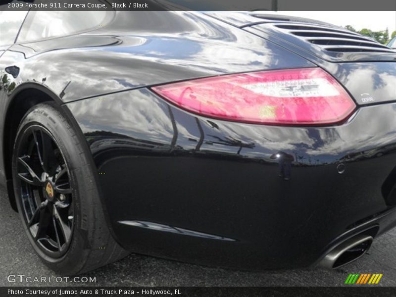 Black / Black 2009 Porsche 911 Carrera Coupe