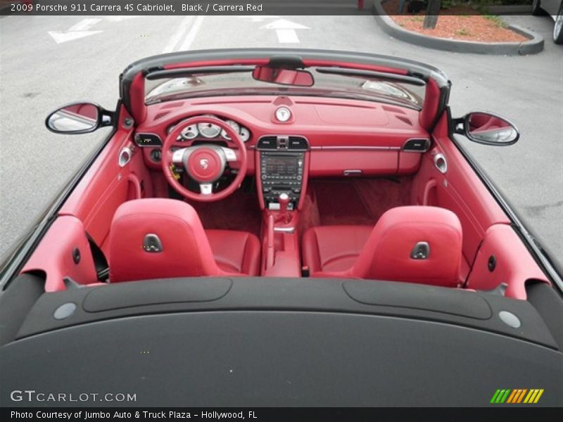  2009 911 Carrera 4S Cabriolet Carrera Red Interior