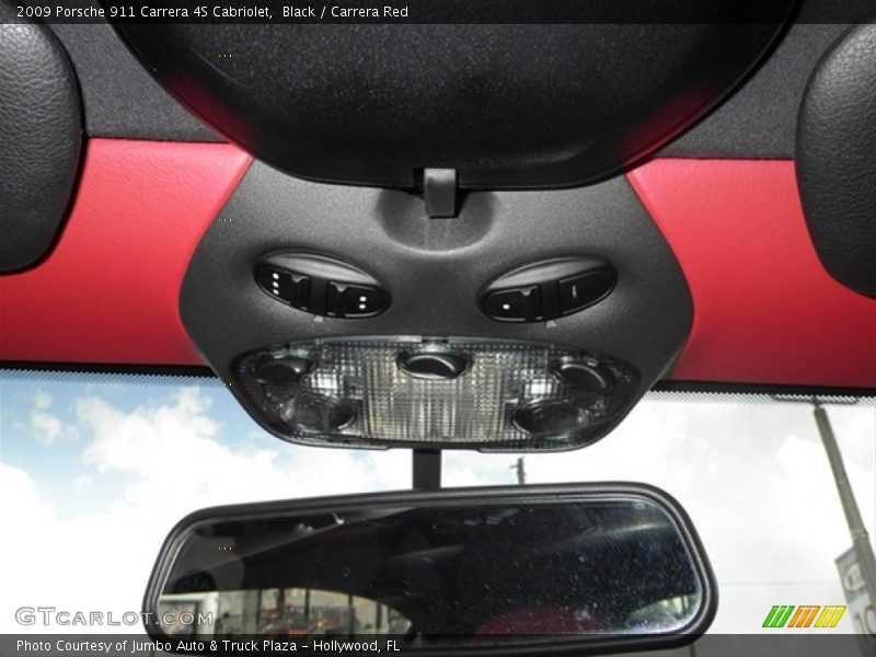 Controls of 2009 911 Carrera 4S Cabriolet