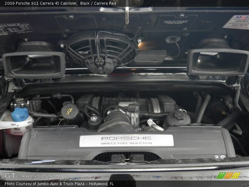 2009 911 Carrera 4S Cabriolet Engine - 3.8 Liter DOHC 24V VarioCam DFI Flat 6 Cylinder