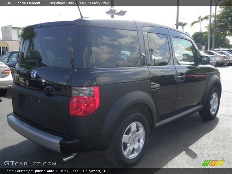 Nighthawk Black Pearl / Black/Gray 2005 Honda Element EX