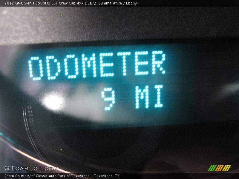 Summit White / Ebony 2012 GMC Sierra 3500HD SLT Crew Cab 4x4 Dually