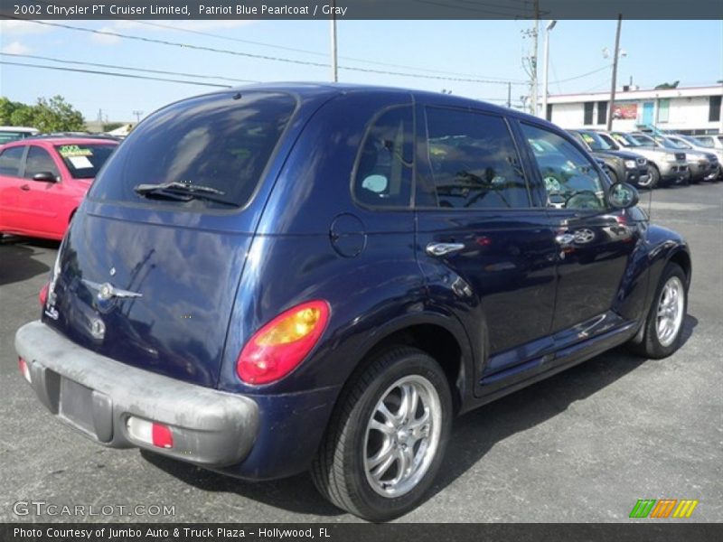 Patriot Blue Pearlcoat / Gray 2002 Chrysler PT Cruiser Limited