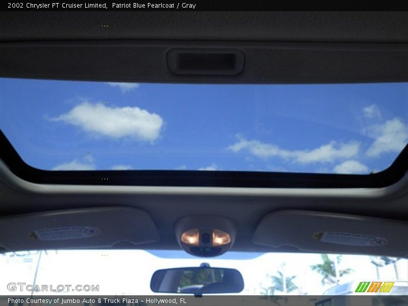 Patriot Blue Pearlcoat / Gray 2002 Chrysler PT Cruiser Limited