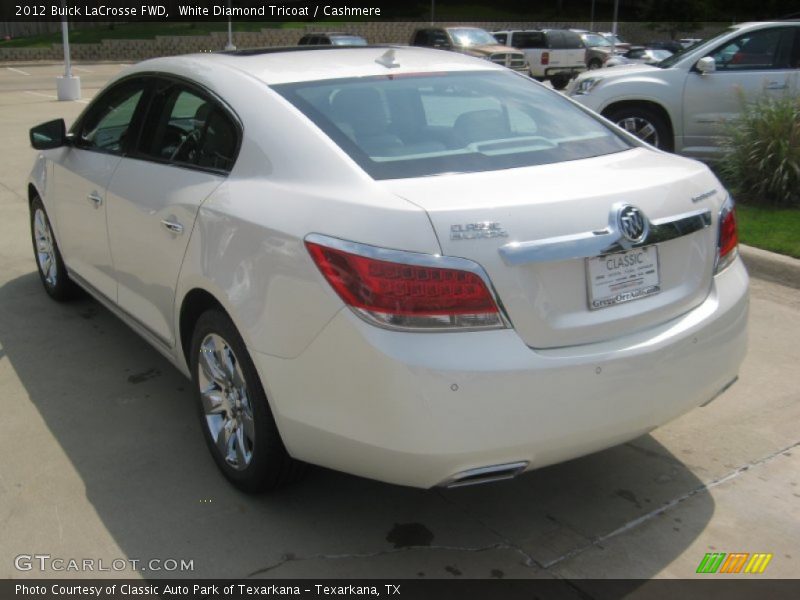 White Diamond Tricoat / Cashmere 2012 Buick LaCrosse FWD