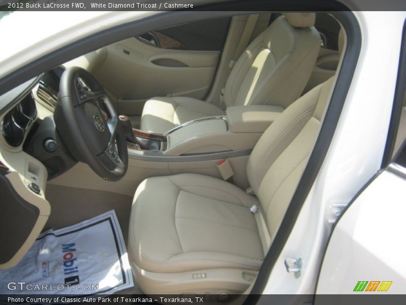 White Diamond Tricoat / Cashmere 2012 Buick LaCrosse FWD