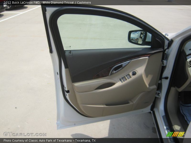 White Diamond Tricoat / Cashmere 2012 Buick LaCrosse FWD