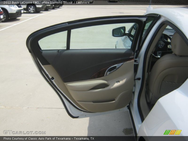 White Diamond Tricoat / Cashmere 2012 Buick LaCrosse FWD