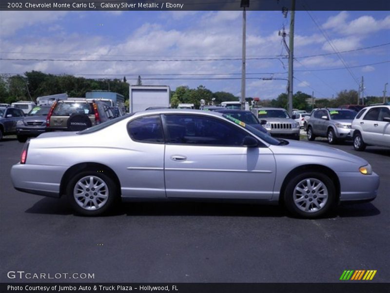 Galaxy Silver Metallic / Ebony 2002 Chevrolet Monte Carlo LS