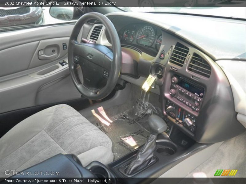 Galaxy Silver Metallic / Ebony 2002 Chevrolet Monte Carlo LS