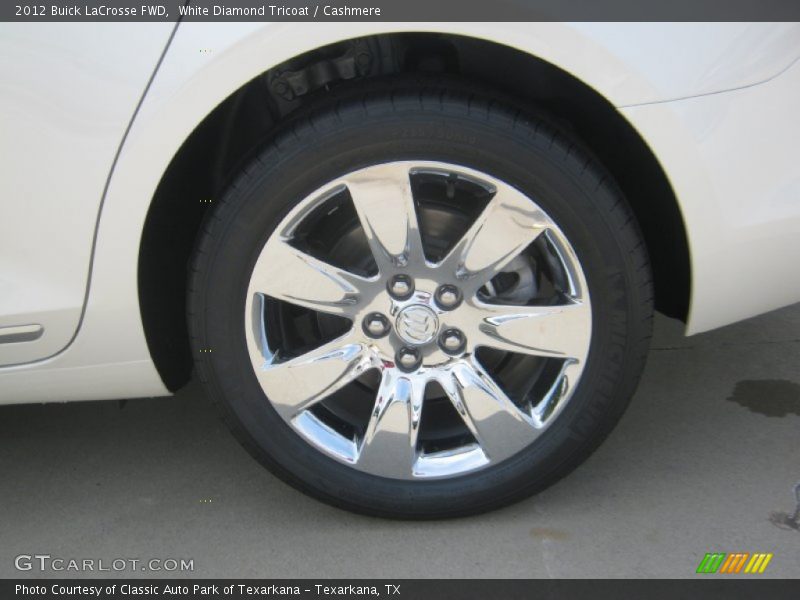 White Diamond Tricoat / Cashmere 2012 Buick LaCrosse FWD