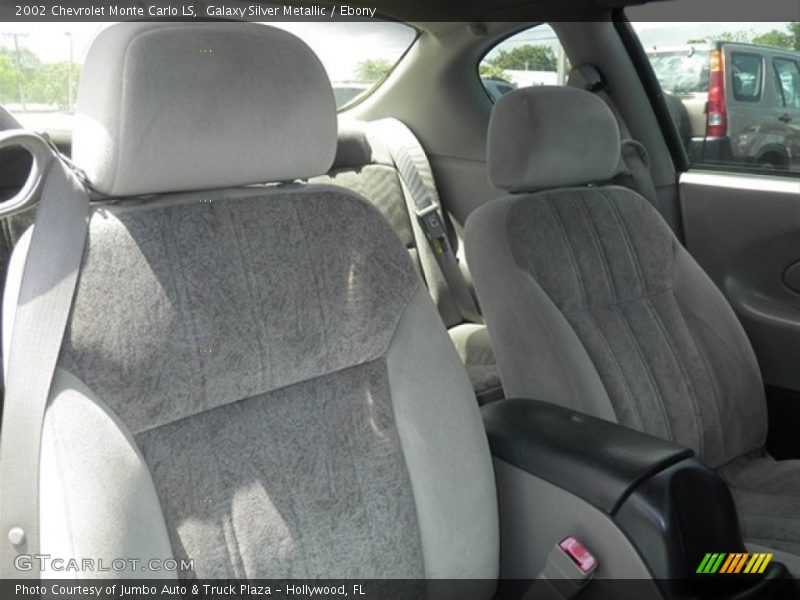 Galaxy Silver Metallic / Ebony 2002 Chevrolet Monte Carlo LS