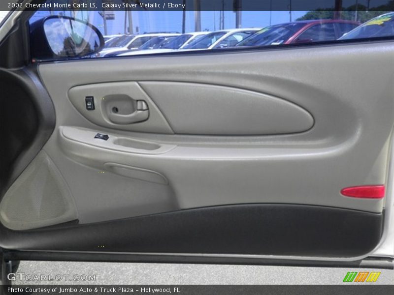 Galaxy Silver Metallic / Ebony 2002 Chevrolet Monte Carlo LS