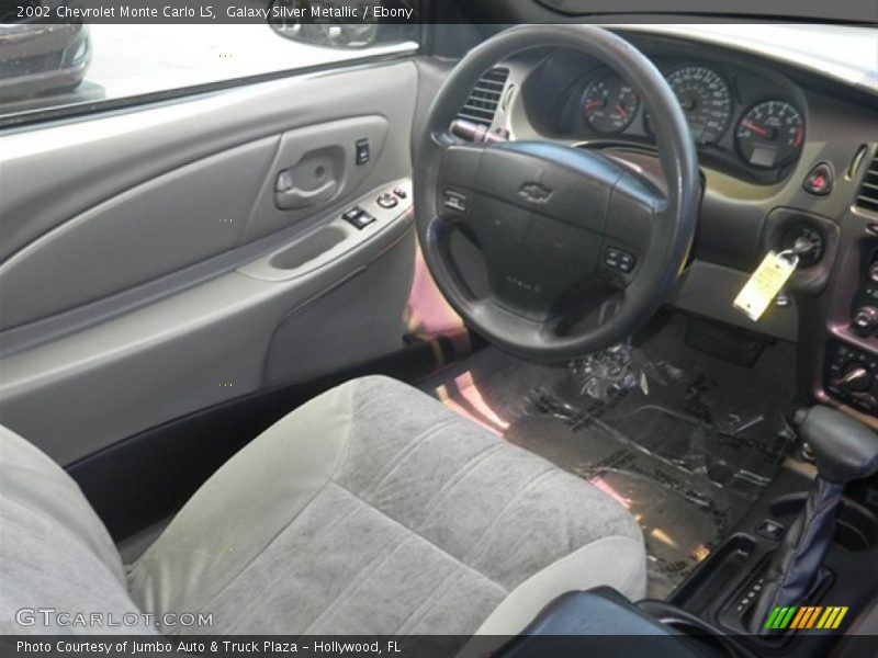 Galaxy Silver Metallic / Ebony 2002 Chevrolet Monte Carlo LS