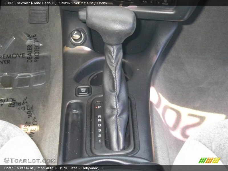 Galaxy Silver Metallic / Ebony 2002 Chevrolet Monte Carlo LS