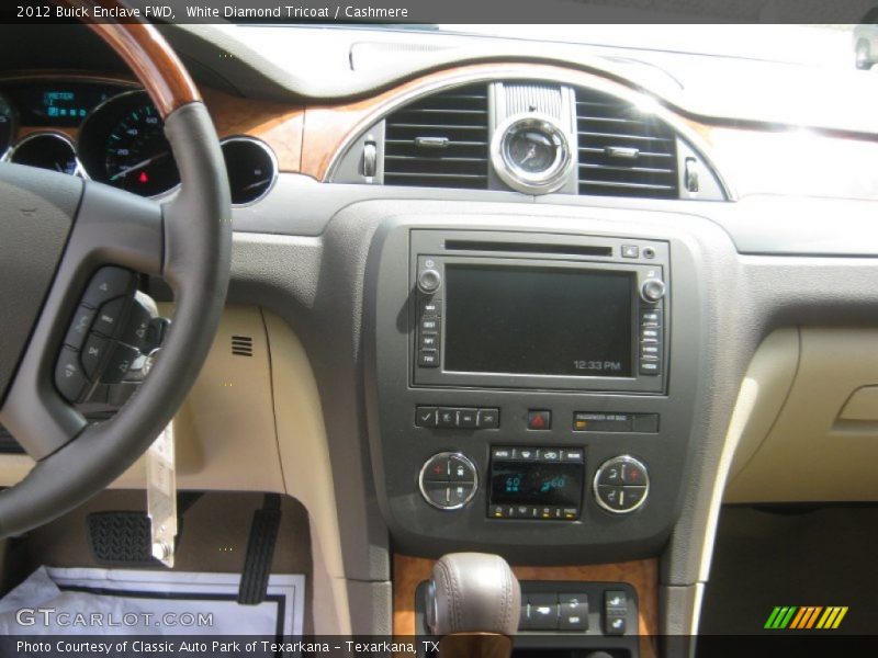 White Diamond Tricoat / Cashmere 2012 Buick Enclave FWD