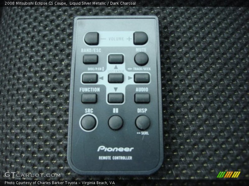 Liquid Silver Metallic / Dark Charcoal 2008 Mitsubishi Eclipse GS Coupe