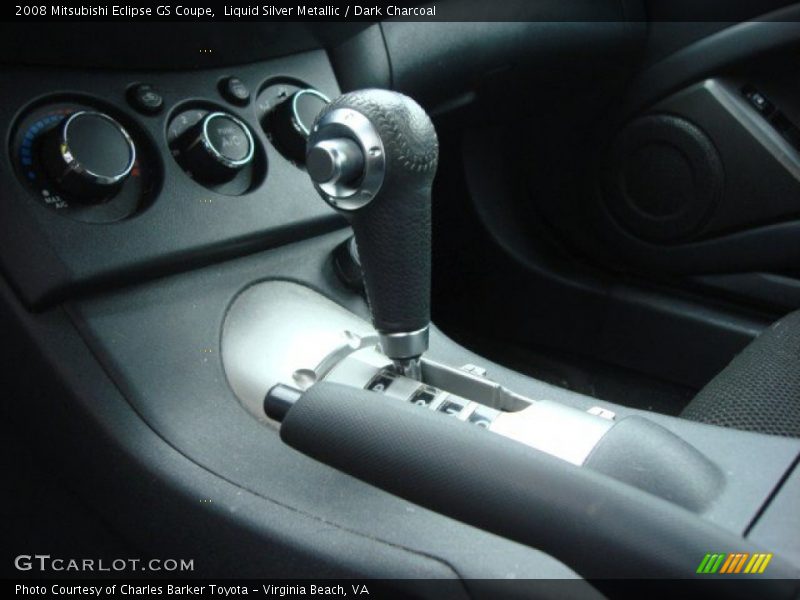 Liquid Silver Metallic / Dark Charcoal 2008 Mitsubishi Eclipse GS Coupe