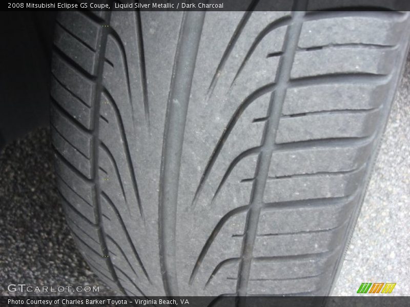 Liquid Silver Metallic / Dark Charcoal 2008 Mitsubishi Eclipse GS Coupe