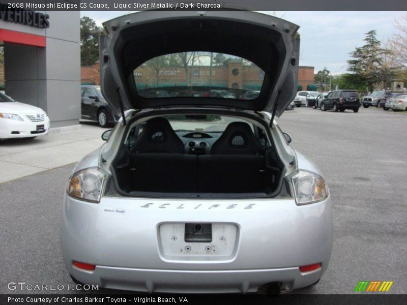 Liquid Silver Metallic / Dark Charcoal 2008 Mitsubishi Eclipse GS Coupe