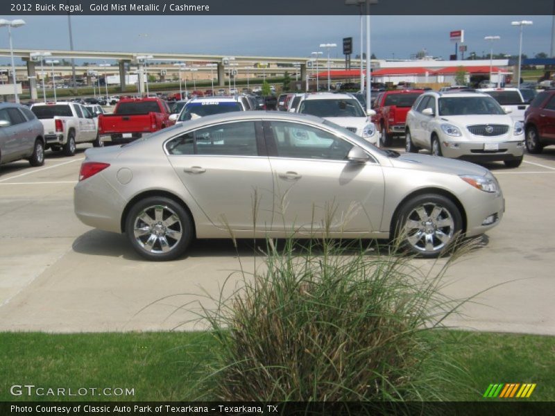 Gold Mist Metallic / Cashmere 2012 Buick Regal
