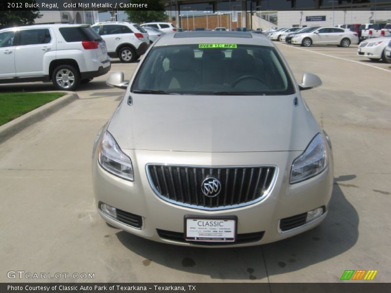 Gold Mist Metallic / Cashmere 2012 Buick Regal